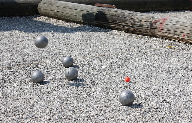 Pétanque le 1er avril