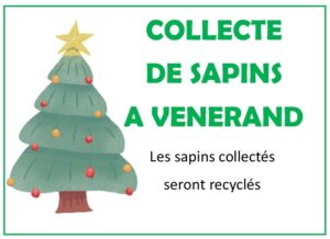 Collecte de sapins à Vénérand